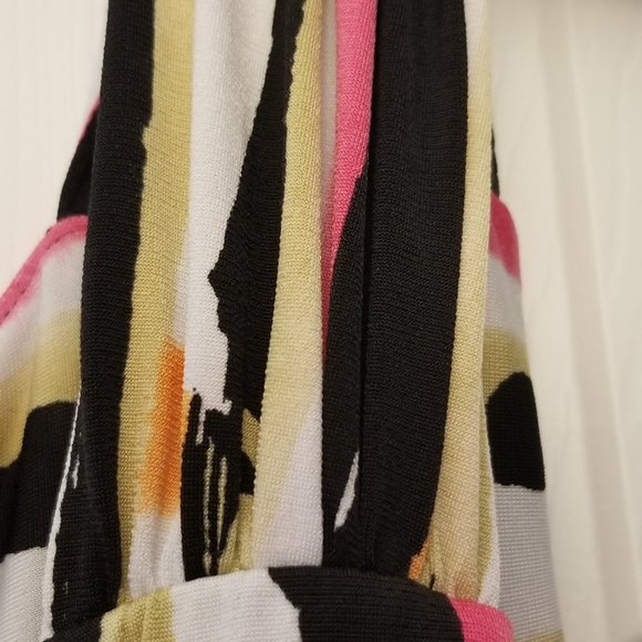 BOB MACKIE WEARABLE ART LONG DRESS - Picture 6 of 9